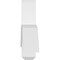 Ekena Millwork Bellingham Architectural Grade PVC Gable Bracket, 84"W x 14"H x 4"D x 4"F, 4/12 Pitch GBP084X14X0404BEL00 - alternate 4